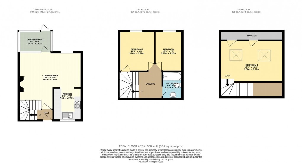 Floorplan for Lavendon, Buckinghamshire