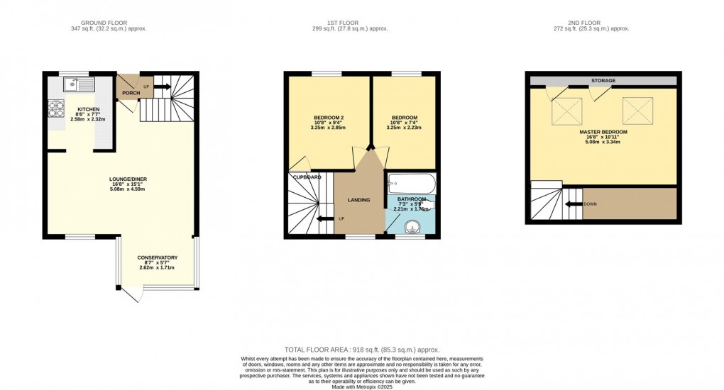 Floorplan for Lavendon, Olney, Buckinghamshire