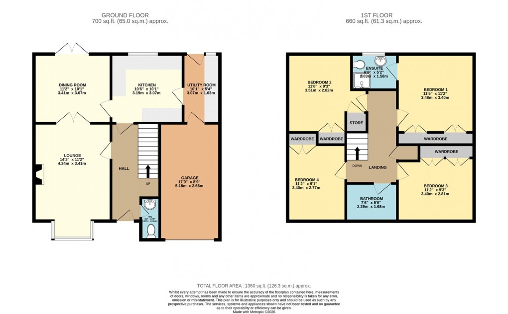 Floorplan for Bolbeck Park, Milton Keynes, Buckinghamshire