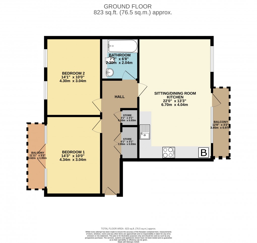 Floorplan for Redhouse Park, Milton Keynes, Buckinghamshire