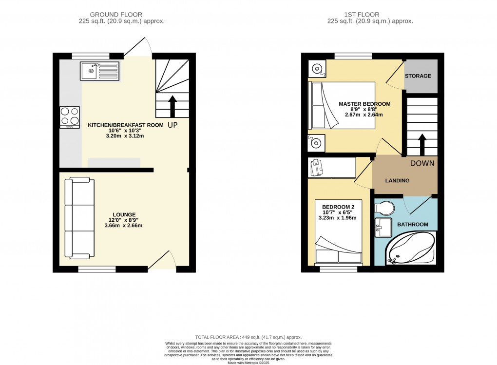 Floorplan for Newport Pagnell, Buckinghamshire