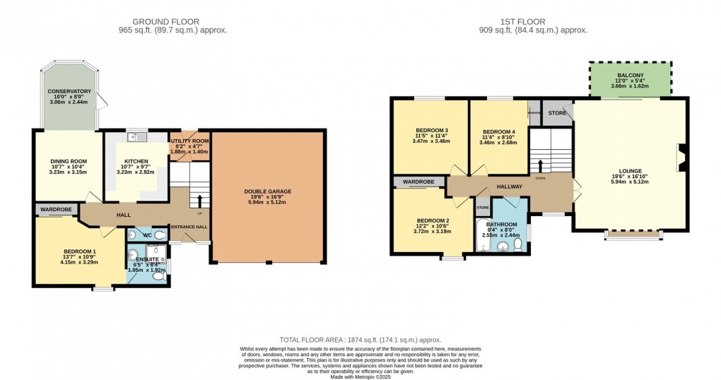 Floorplan for Giffard Park, Milton Keynes, Buckinghamshire