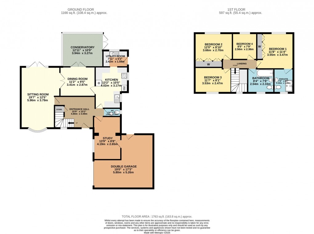 Floorplan for Giffard Park, Milton Keynes, Buckinghamshire