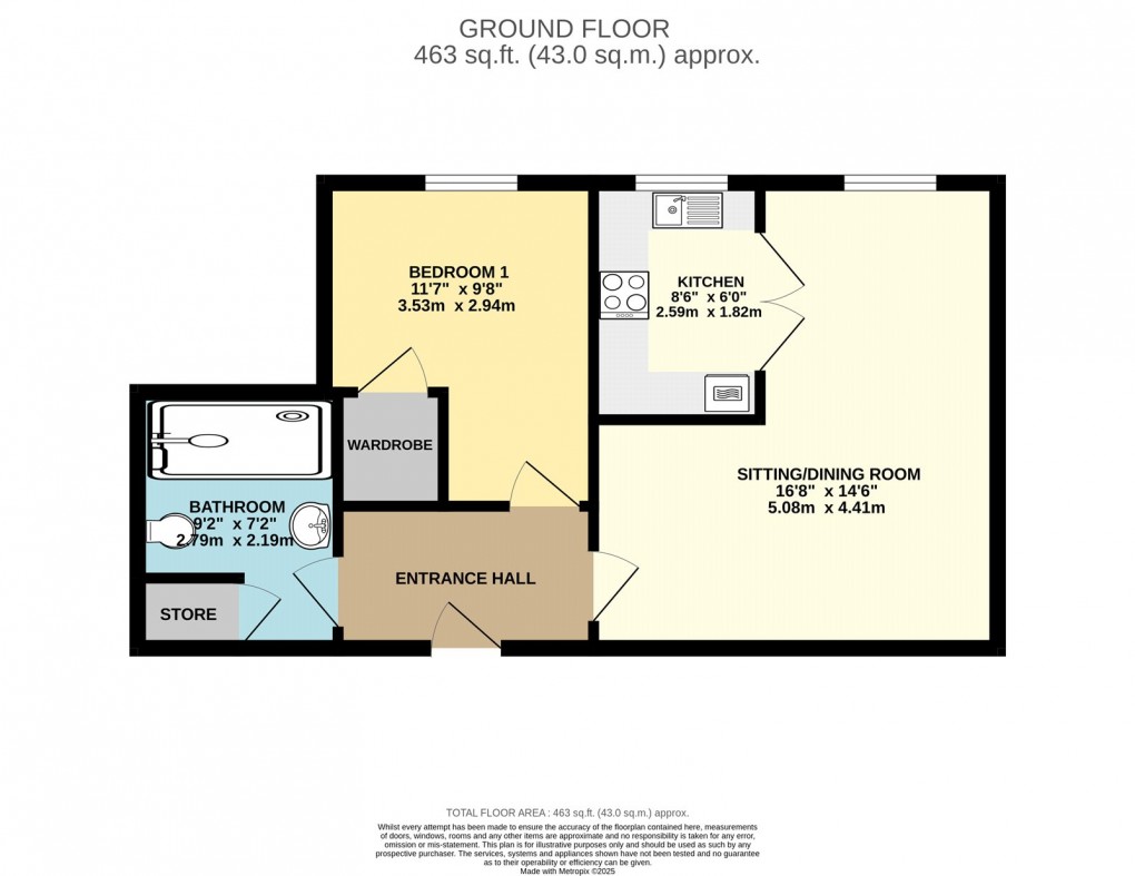Floorplan for Newport Pagnell, Buckinghamshire