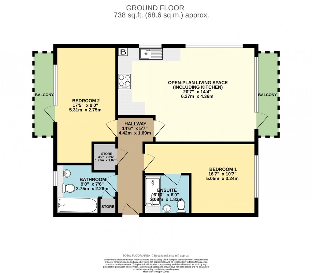 Floorplan for Redhouse Park, Milton Keynes, Buckinghamshire