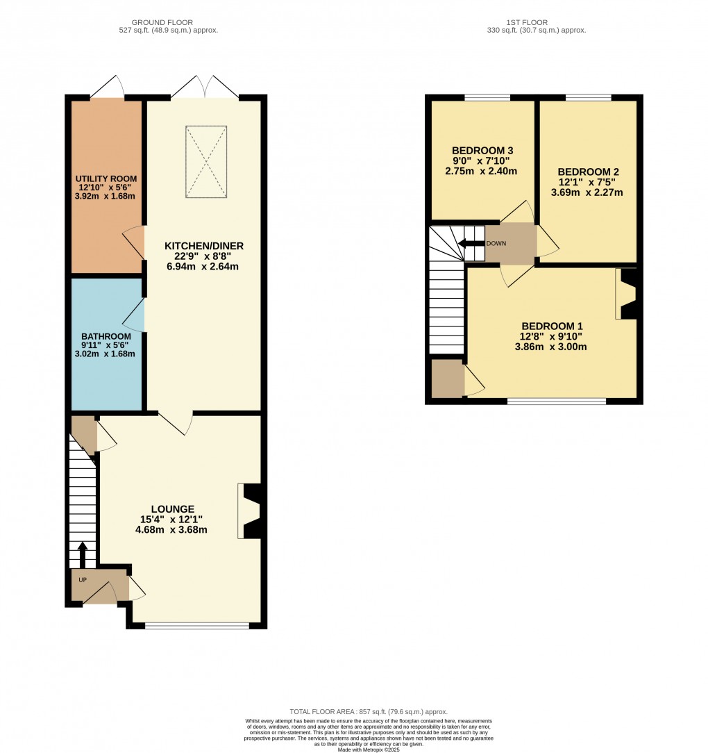 Floorplan for Newport Pagnell, Buckinghamshire