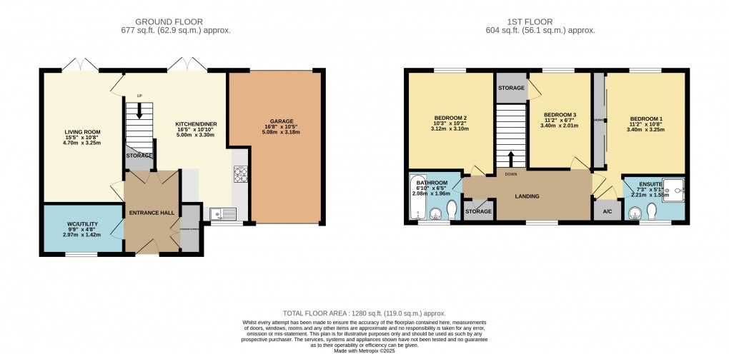 Floorplan for Neath Hill, Milton Keynes, Buckinghamshire