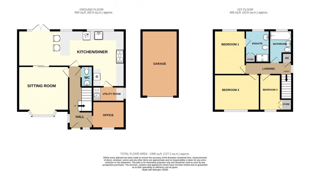 Floorplan for Newport Pagnell, Buckinghamshire