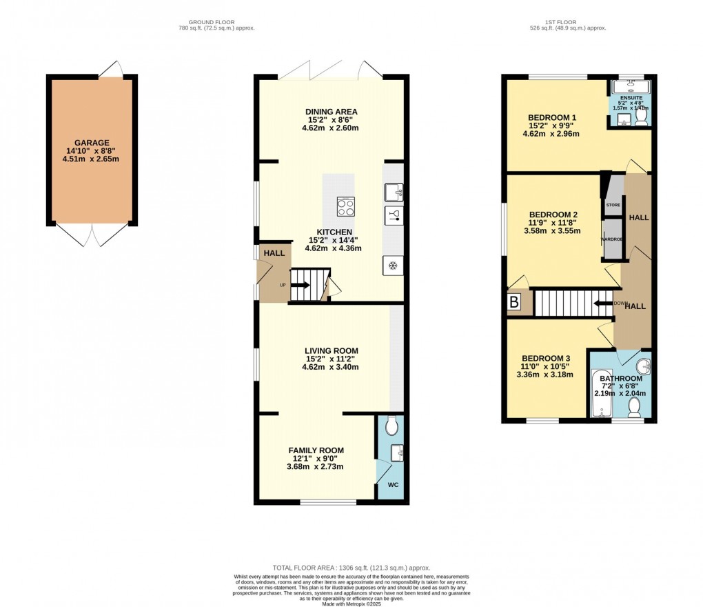 Floorplan for Yardley Gobion, Northamptonshire