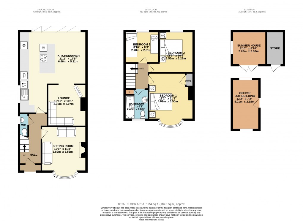 Floorplan for Newport Pagnell, Buckinghamshire