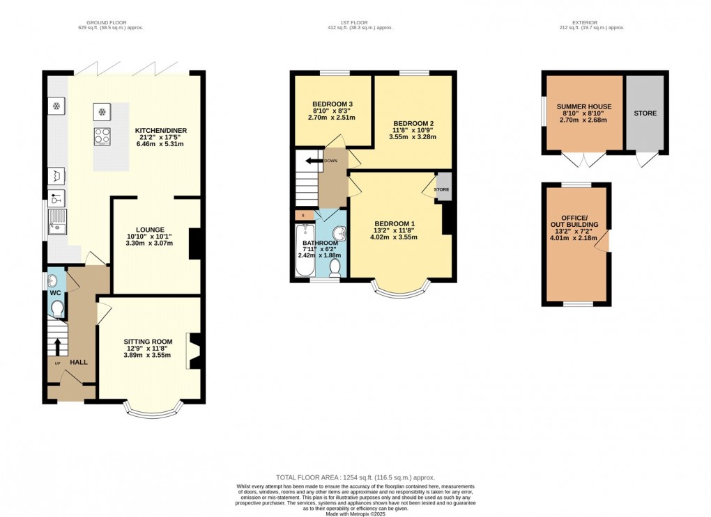 Floorplan for Newport Pagnell, Buckinghamshire