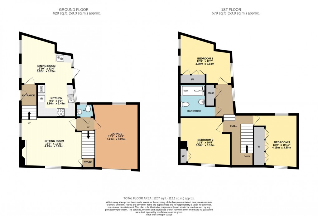 Floorplan for Newport Pagnell, Buckinghamshire