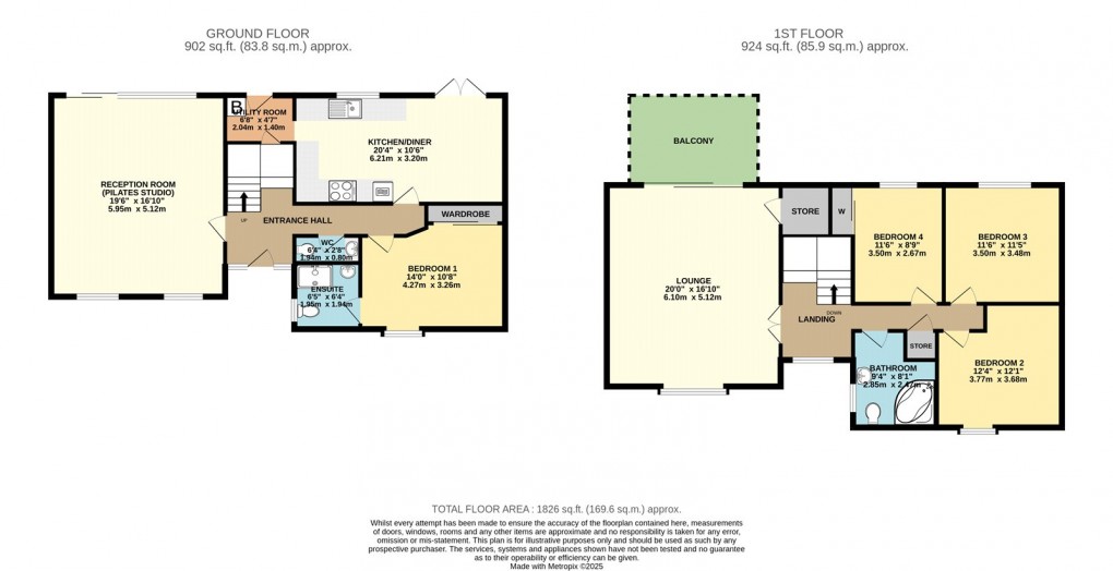 Floorplan for Giffard Park, Milton Keynes, Buckinghamshire