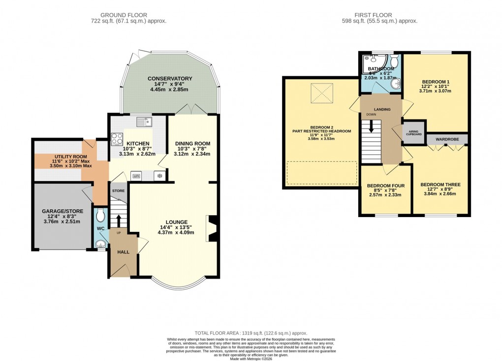 Floorplan for Newport Pagnell, Buckinghamshire