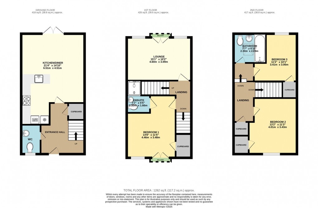 Floorplan for Redhouse Park, Milton Keynes, Buckinghamshire