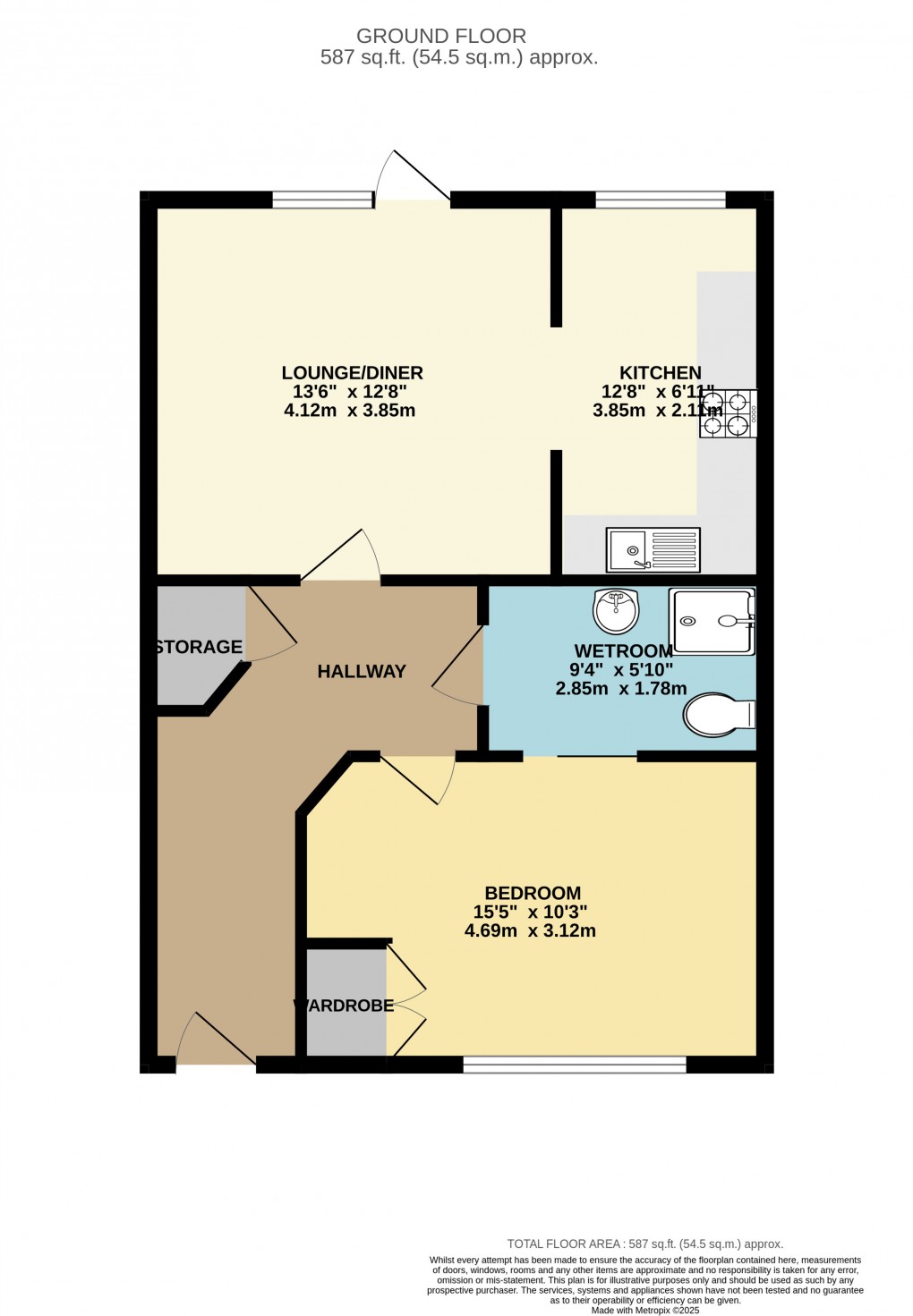 Floorplan for Newport Pagnell, Buckinghamshire