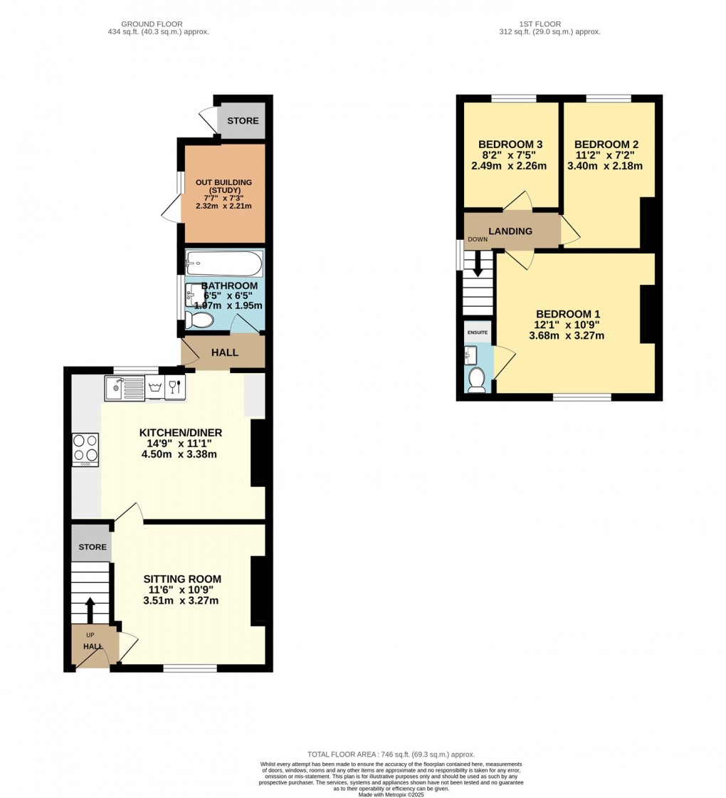 Floorplan for Stoke Goldington, Newport Pagnell, Buckinghamshire