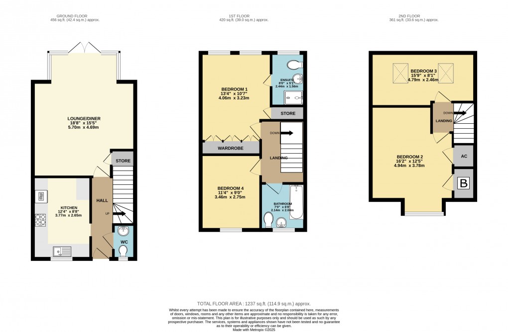 Floorplan for Newport Pagnell, Buckinghamshire