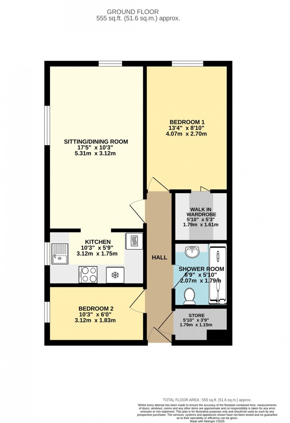 Floorplan for Newport Pagnell, Buckinghamshire