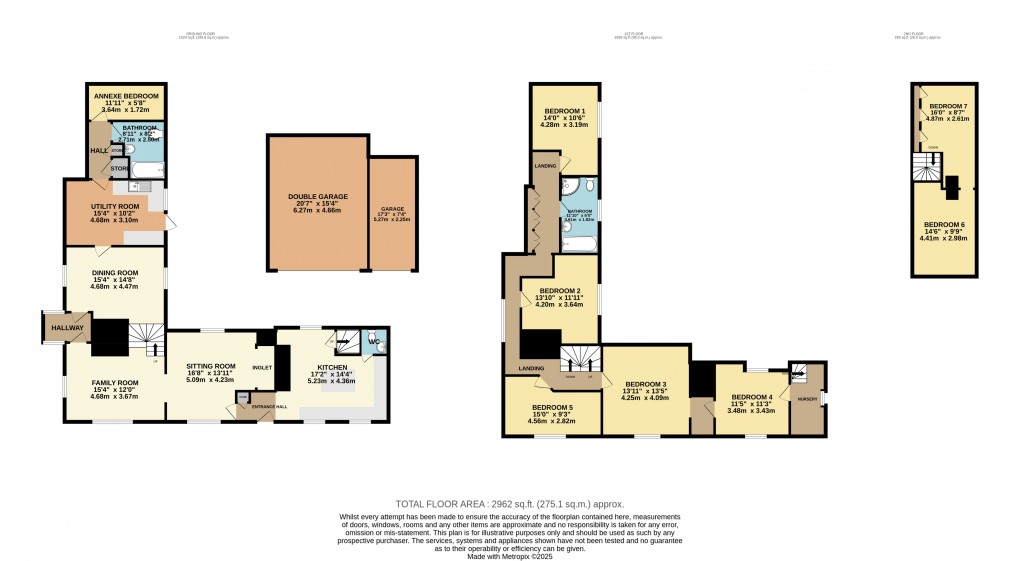 Floorplan for Moulsoe, Newport Pagnell, Buckinghamshire