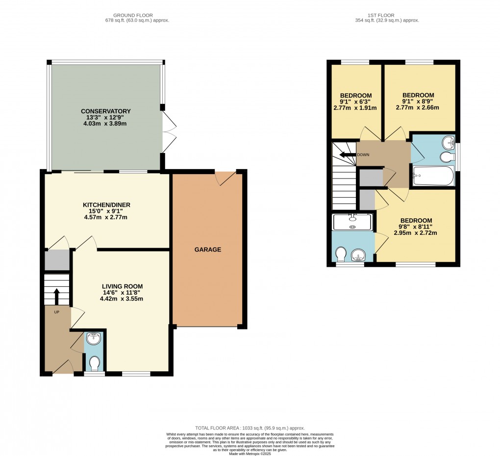 Floorplan for Emerson Valley, Milton Keynes
