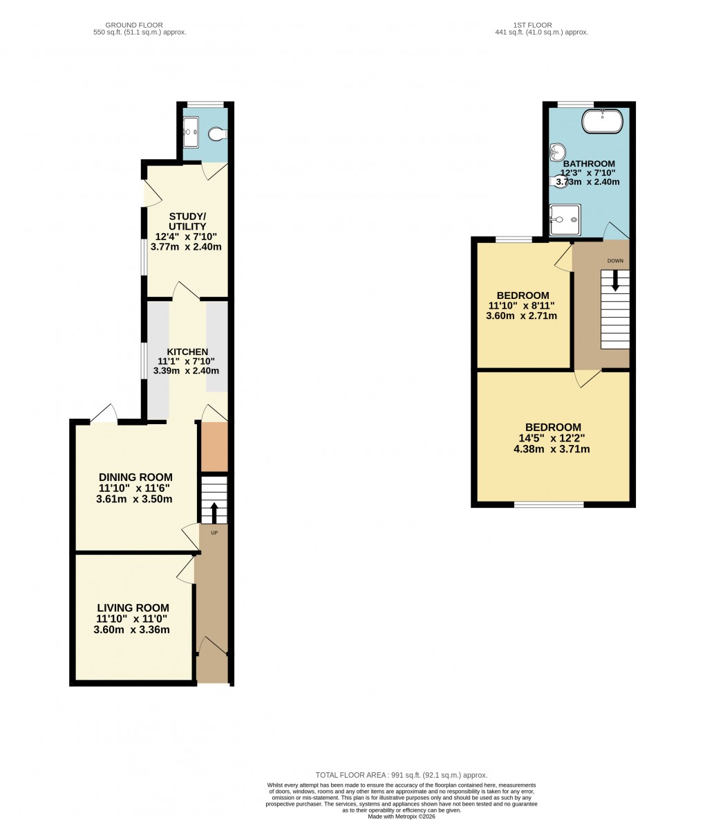 Floorplan for Wolverton, Milton Keynes, Buckinghamshire