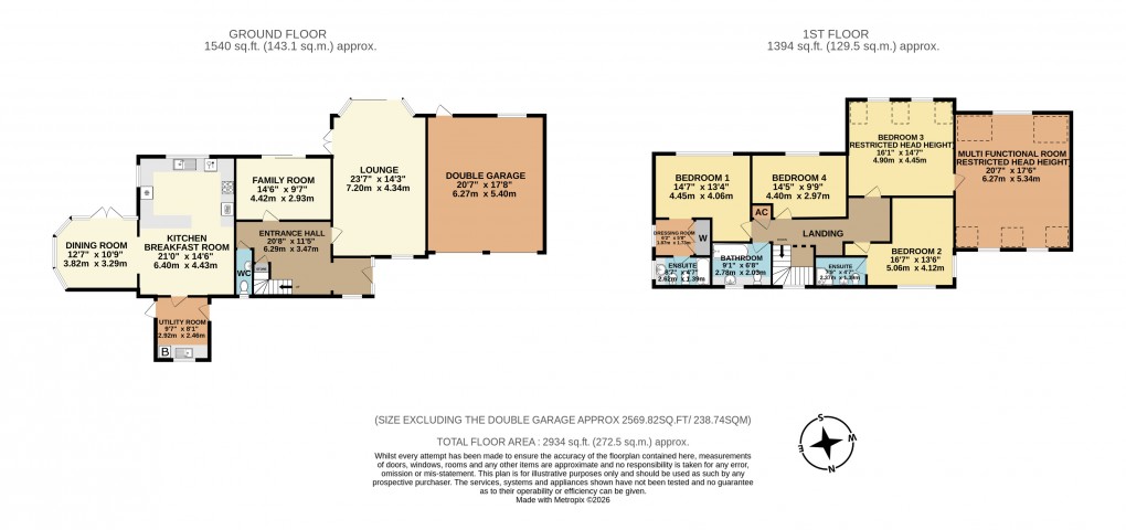 Floorplan for Giffard Park, Milton Keynes, Buckinghamshire