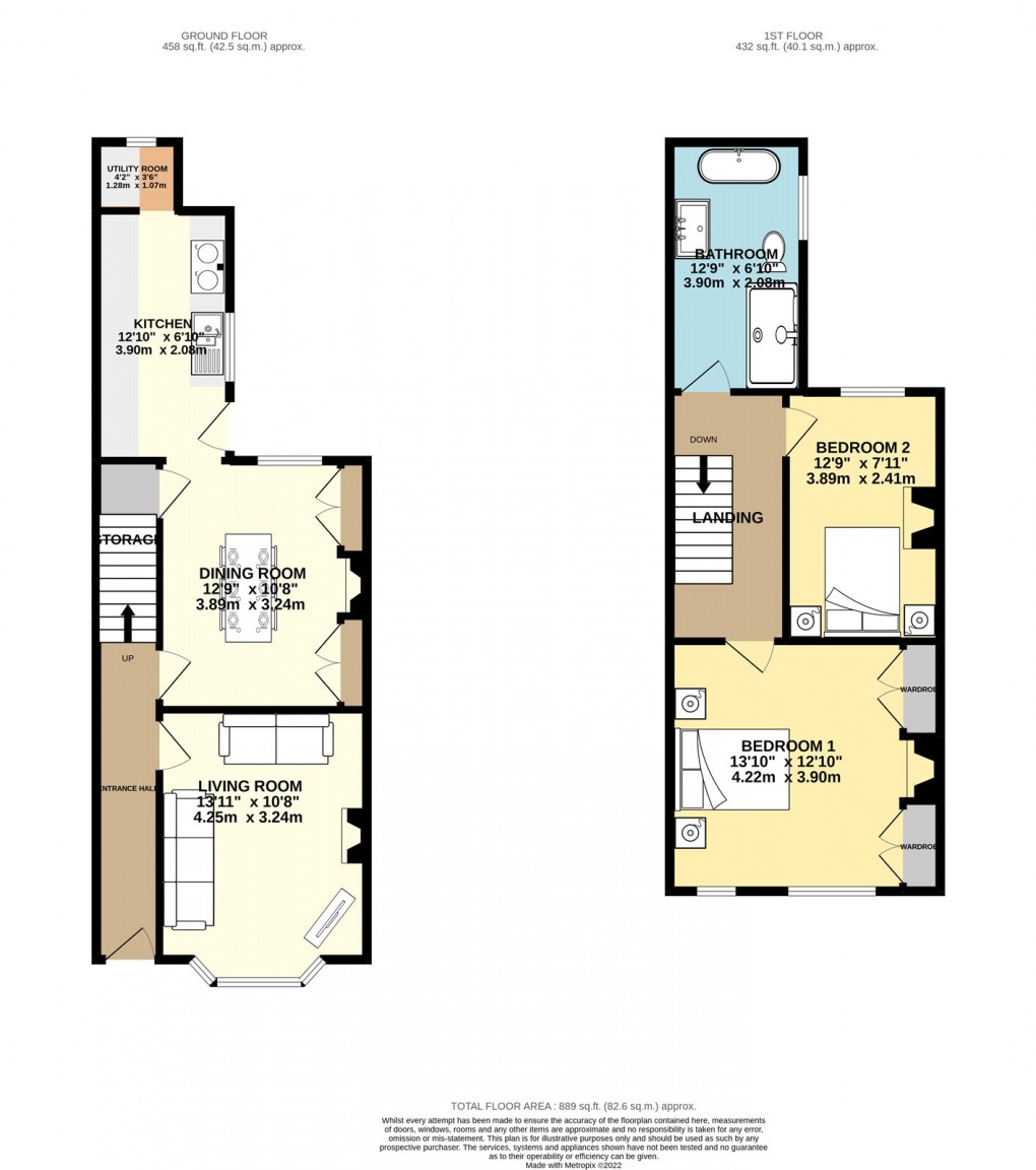 Floorplan for Newport Pagnell, Buckinghamshire