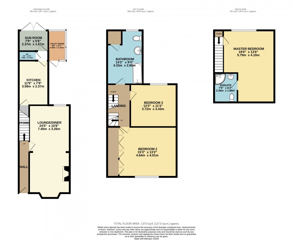 Floorplan for Newport Pagnell, Buckinghamshire