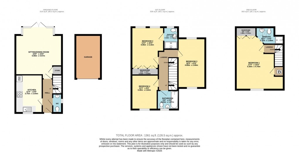 Floorplan for Newport Pagnell, Buckinghamshire