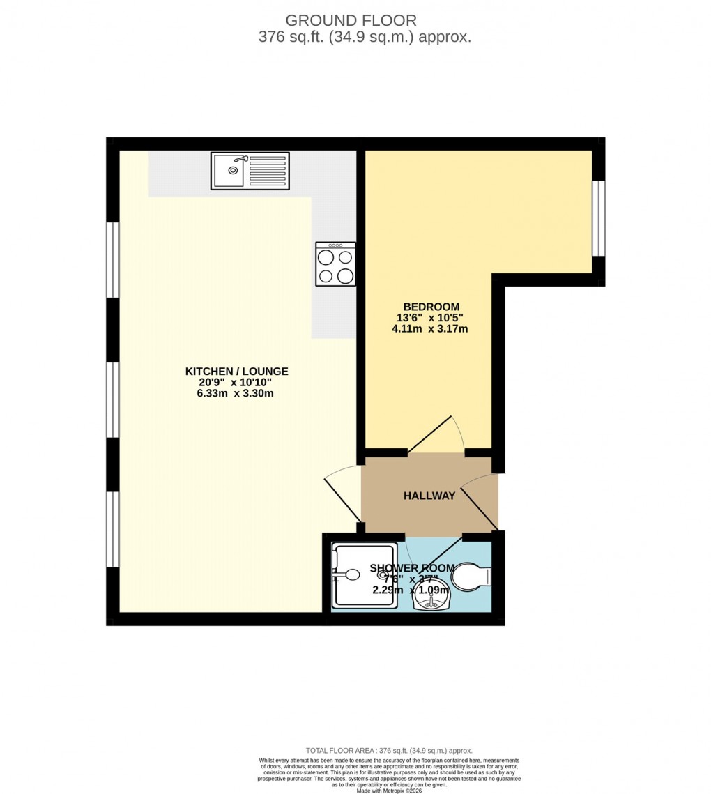 Floorplan for High Street, Newport Pagnell, Buckinghamshire