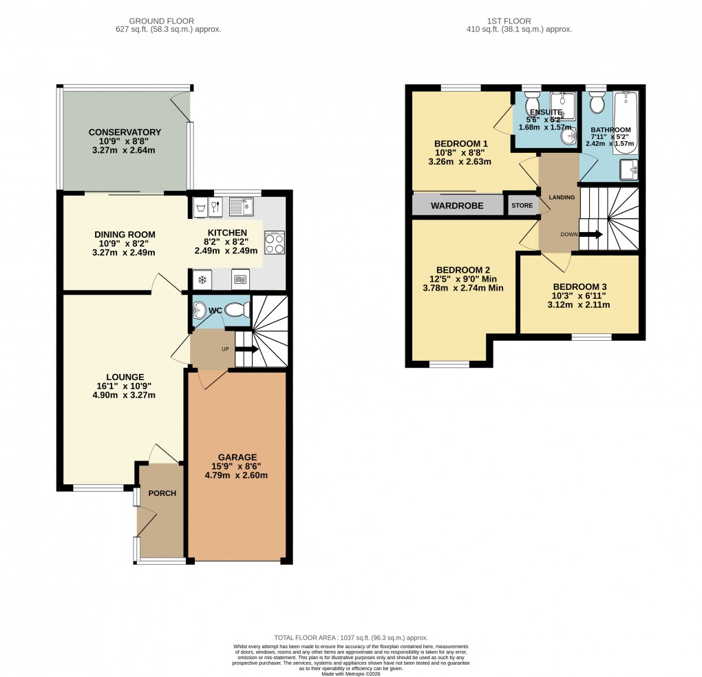 Floorplan for Newport Pagnell, Buckinghamshire