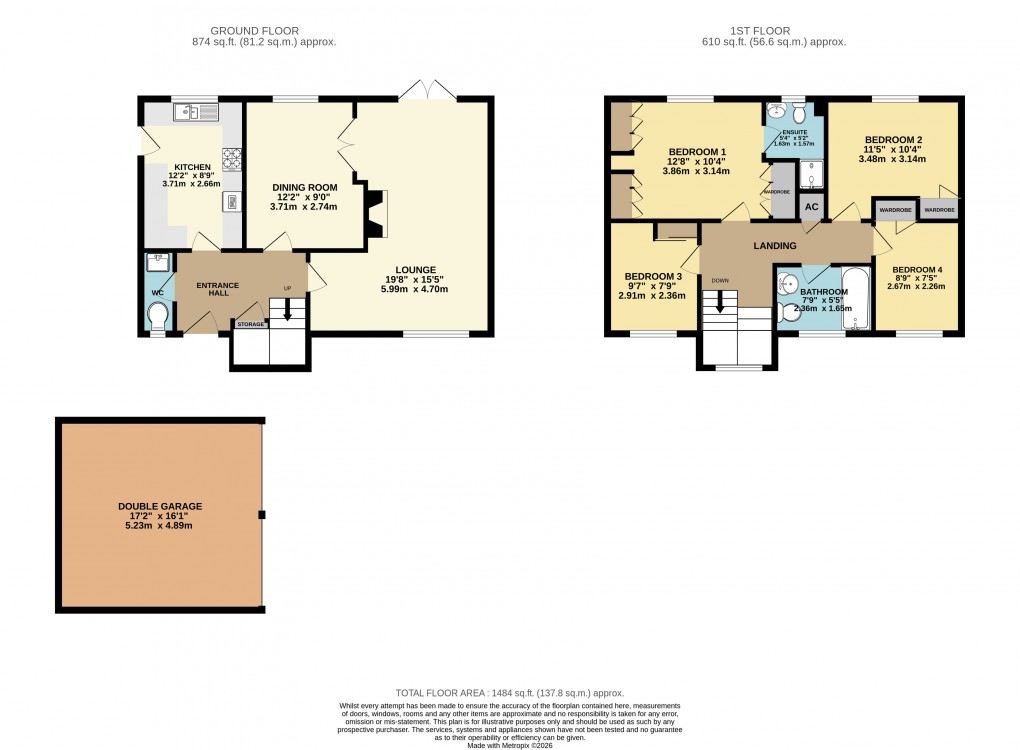 Floorplan for Olney, Buckinghamshire