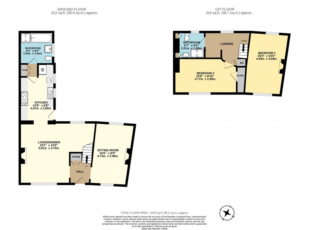 Floorplan for Newport Pagnell, Buckinghamshire