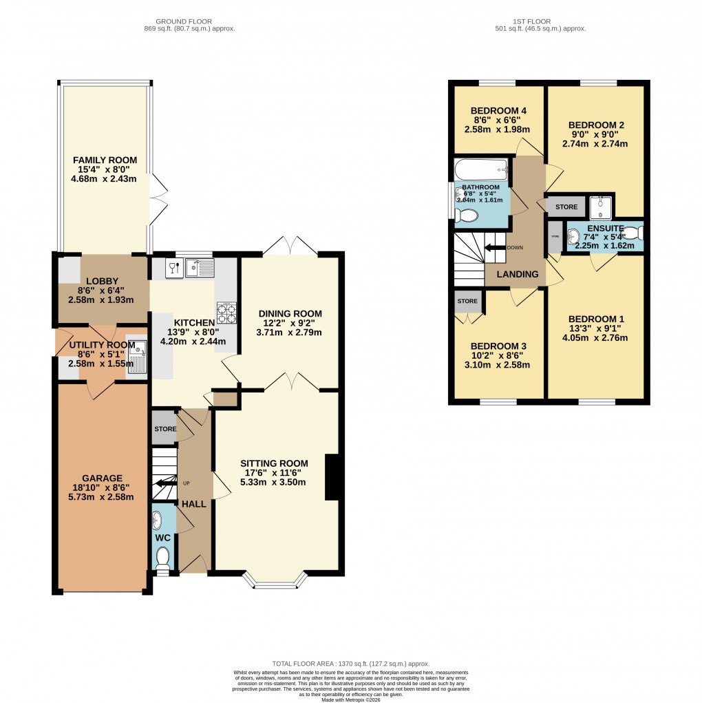 Floorplan for Newport Pagnell, Buckinghamshire