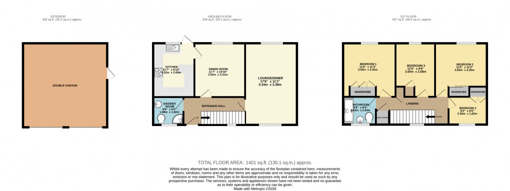 Floorplan for Great Linford, Milton Keynes, Buckinghamshire