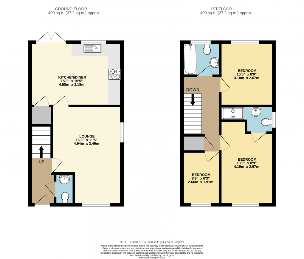 Floorplan for Fairfields, Milton Keynes