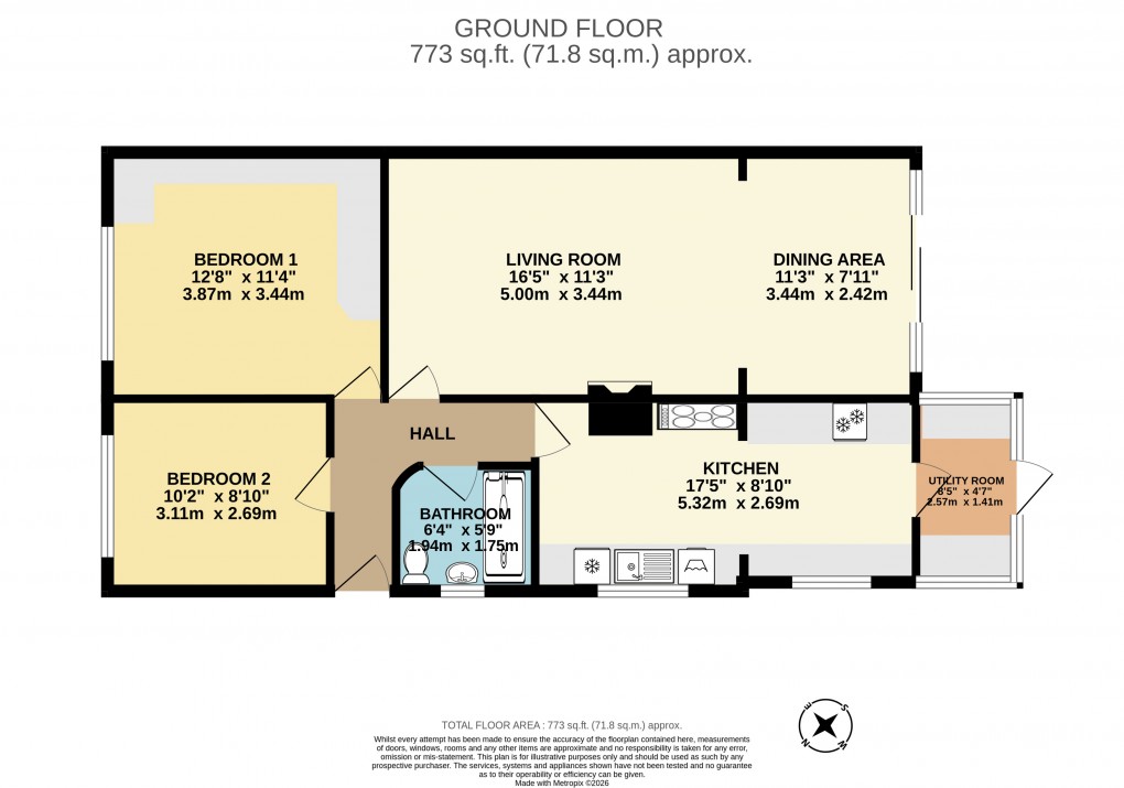 Floorplan for Newport Pagnell, Buckinghamshire