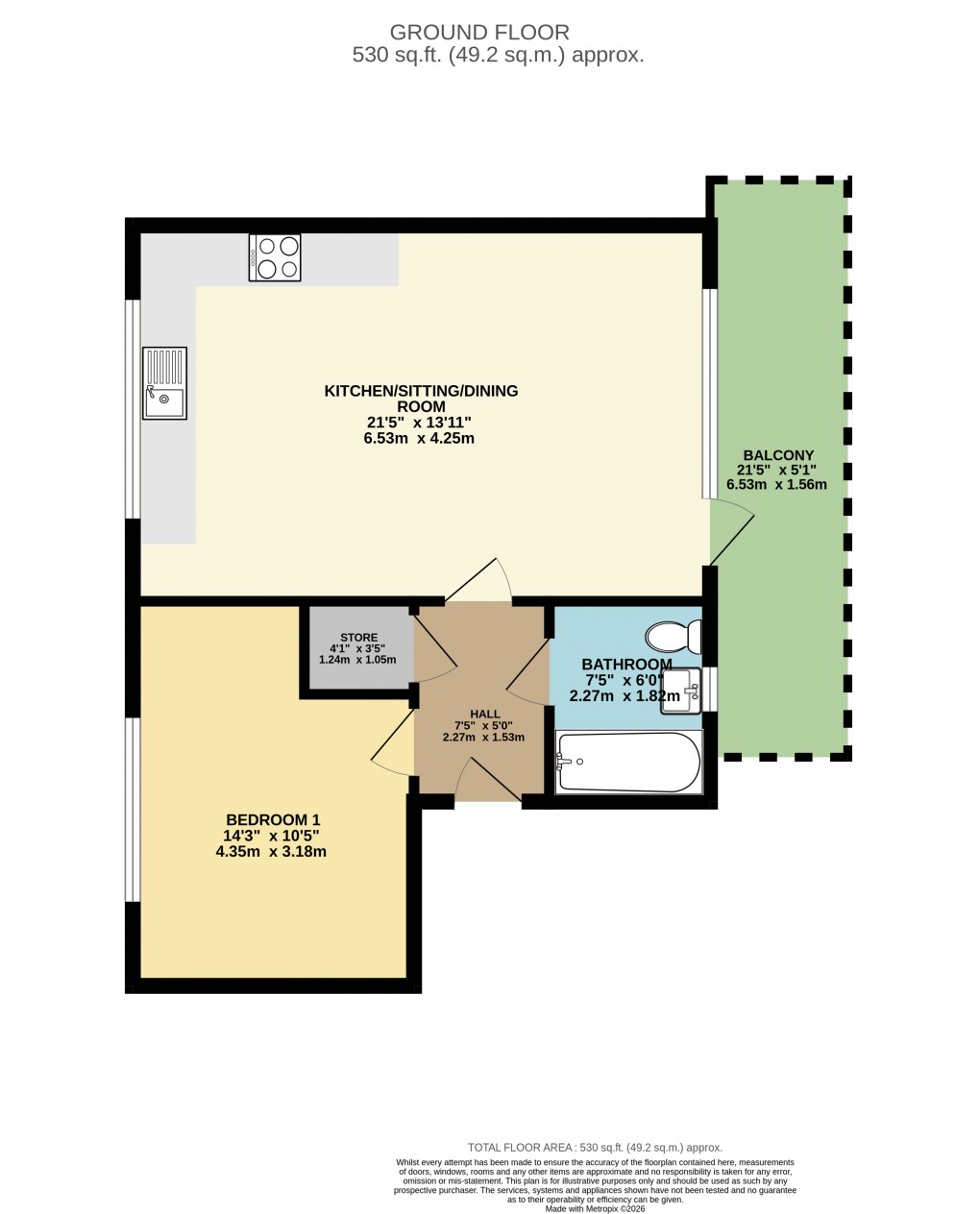 Floorplan for Redhouse Park, Milton Keynes, Buckinghamshire