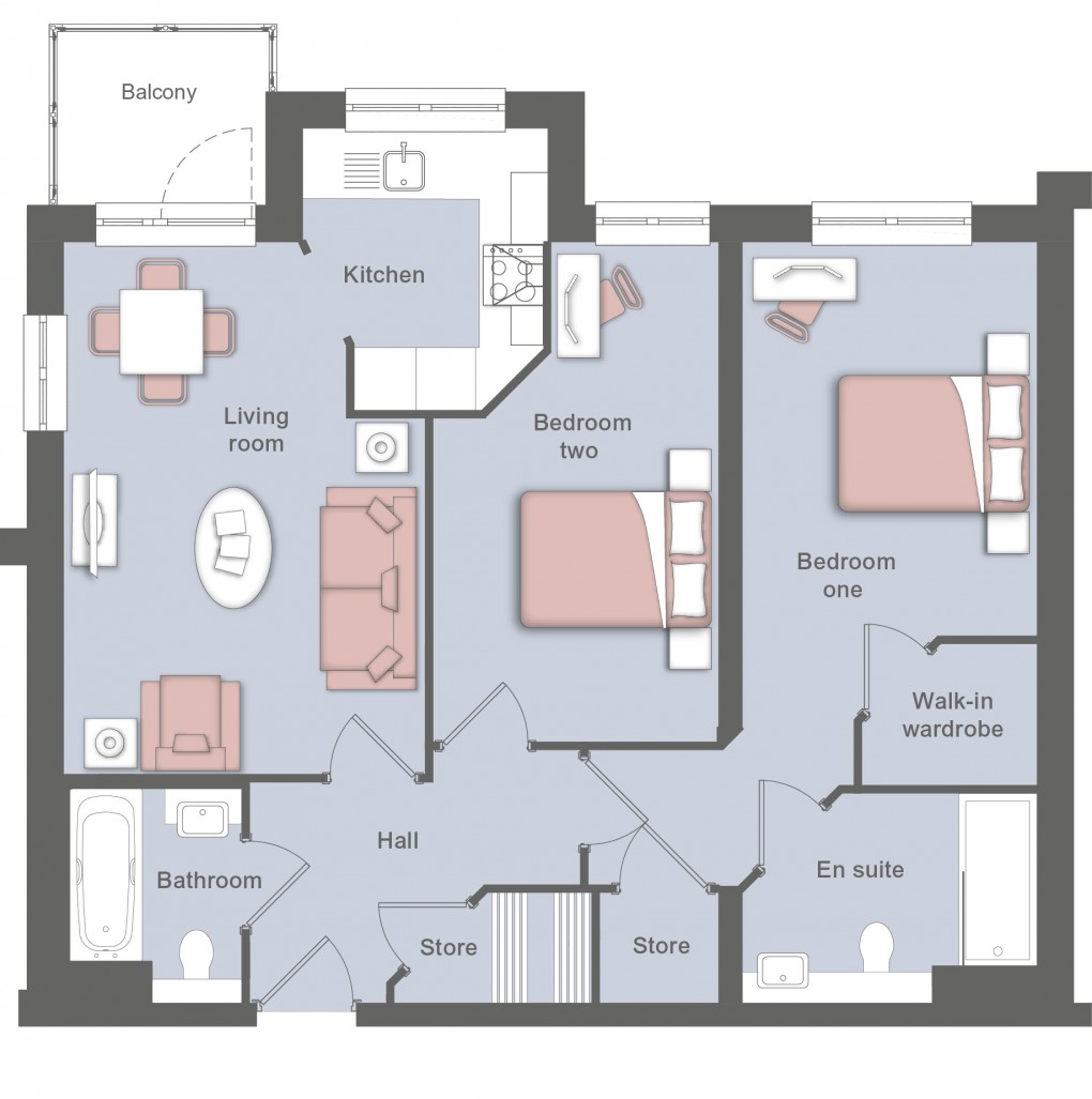 Floorplan for Newport Pagnell, Buckinghamshire