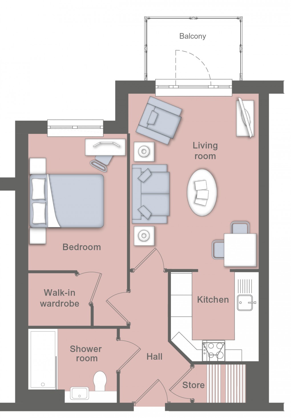Floorplan for Newport Pagnell, Buckinghamshire