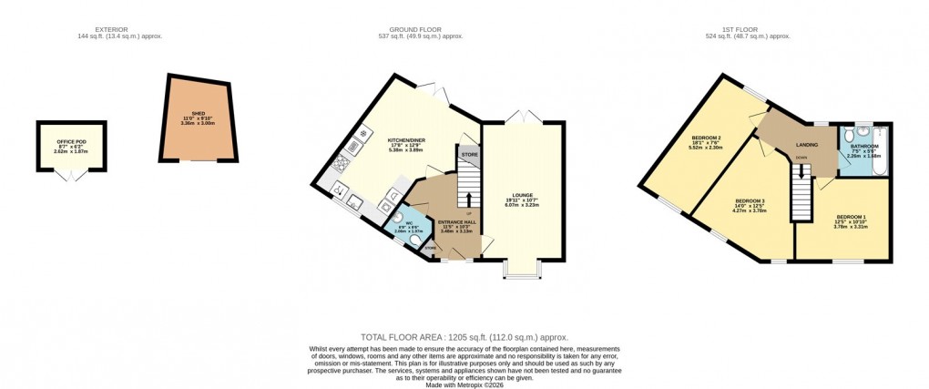 Floorplan for Redhouse Park, Milton Keynes, Buckinghamshire