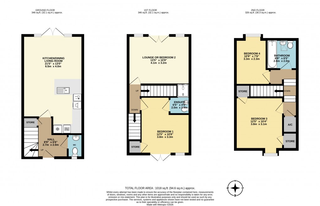 Floorplan for Redhouse Park, Milton Keynes, Buckinghamshire
