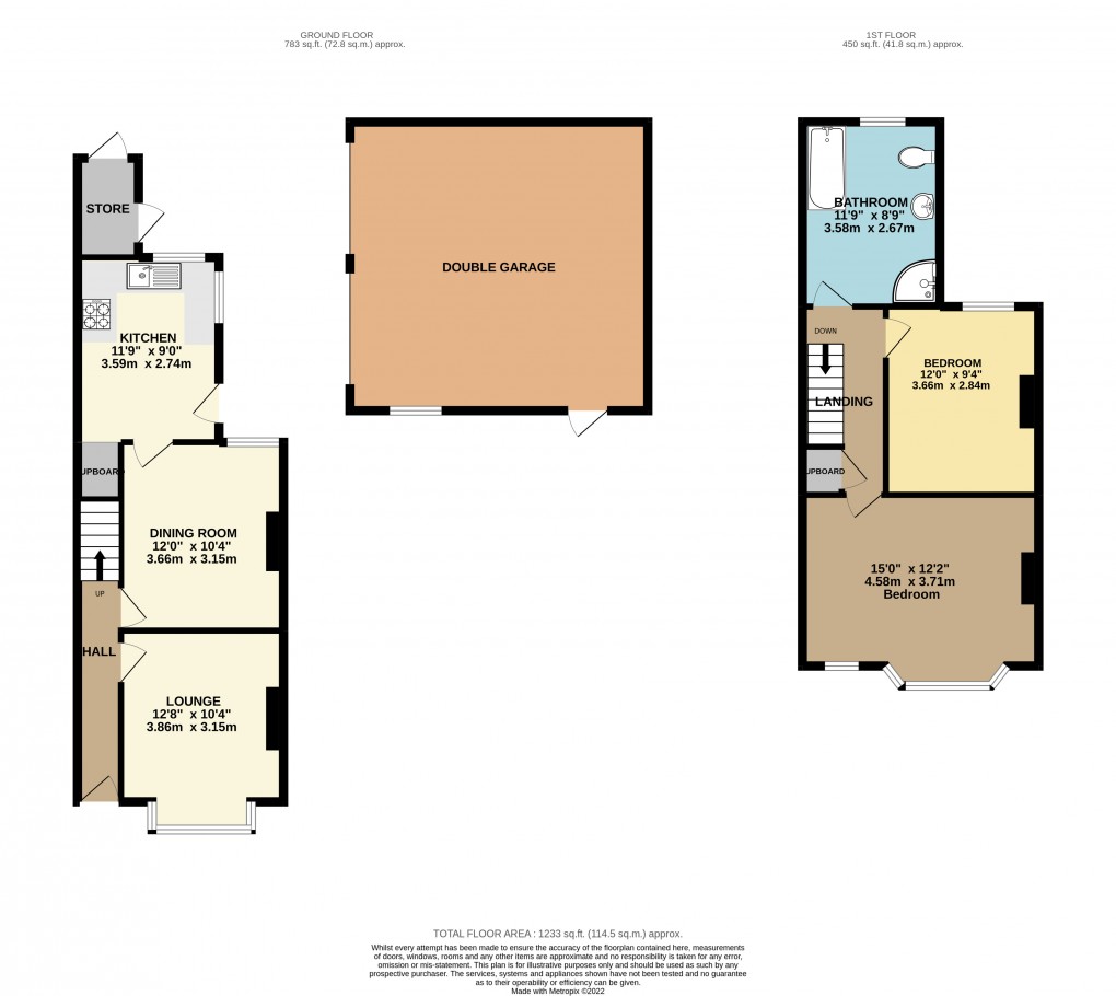 Floorplan for Luton