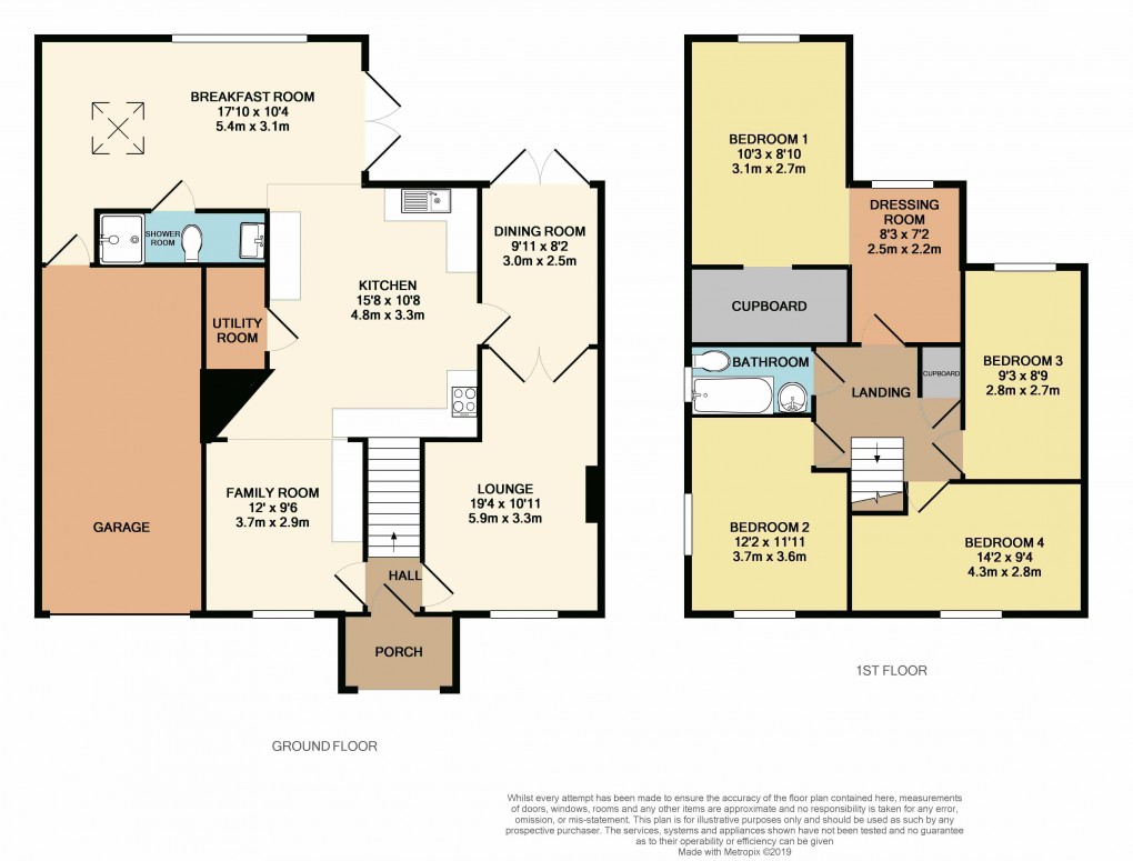 Floorplan for Luton