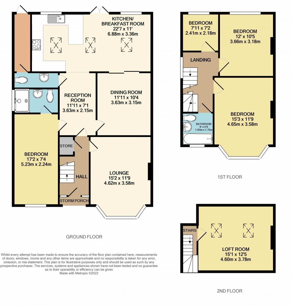 Floorplan for Luton