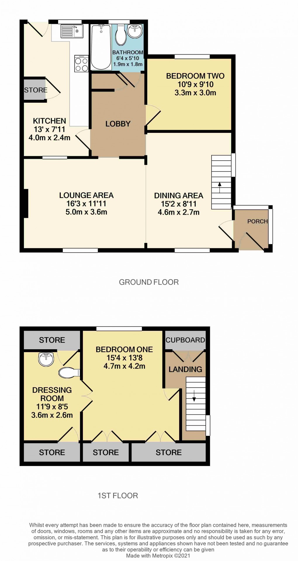 Floorplan for Luton