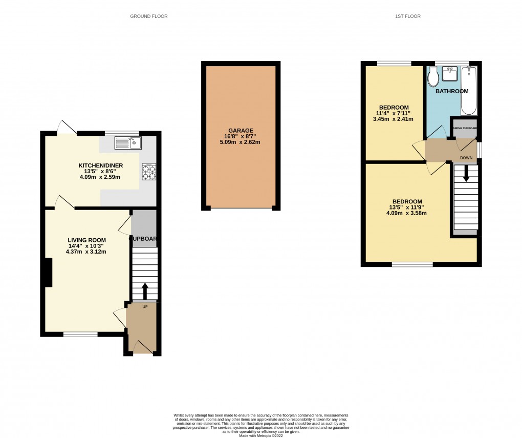 Floorplan for Luton