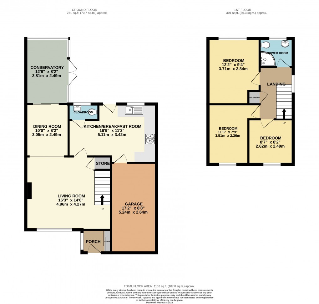 Floorplan for Luton