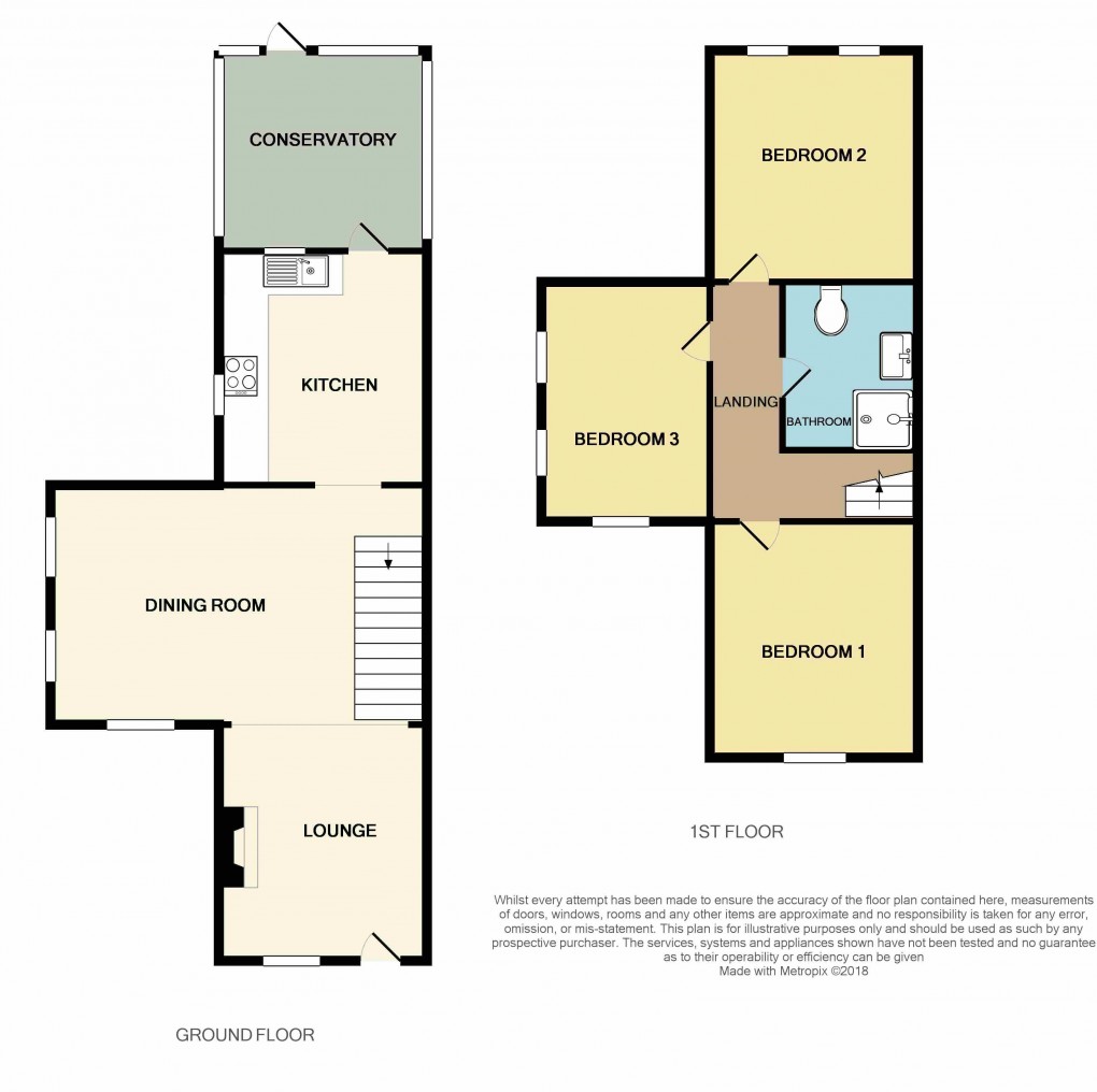 Floorplan for Tea Green, Hertfordshire